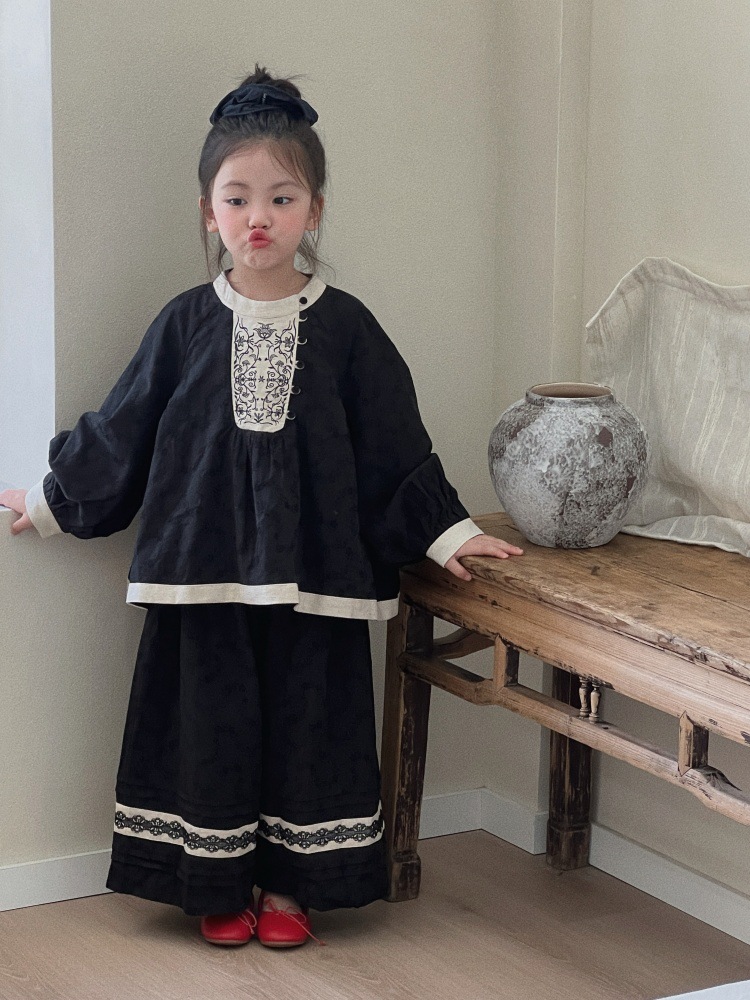Baby Clothing Industry - Meninas terno 2025 outono novas roupas