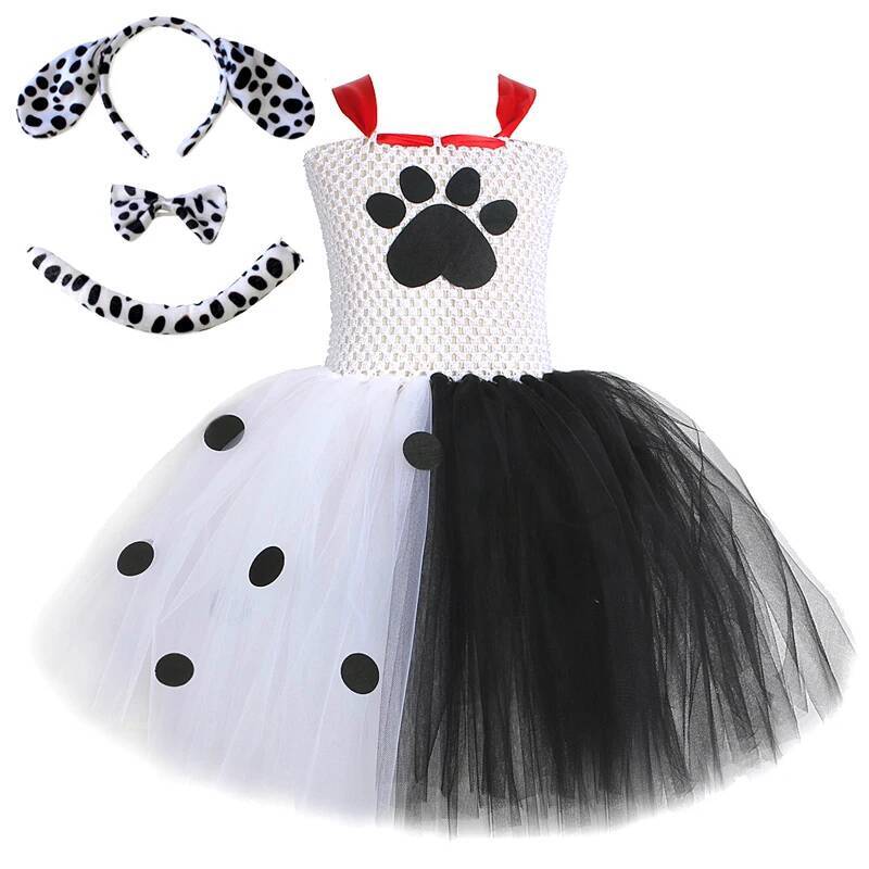 Baby Clothing Girls - Vestido Tutu de Cão Dálmata para