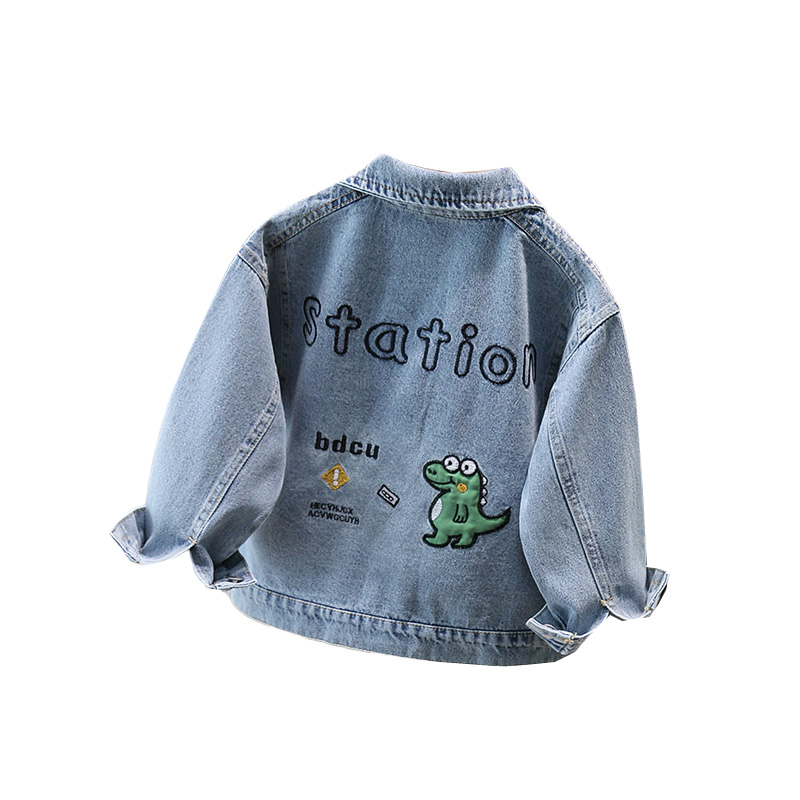 Baby Clothing Girls - Estilo bonito bebê criança jaqueta jeans