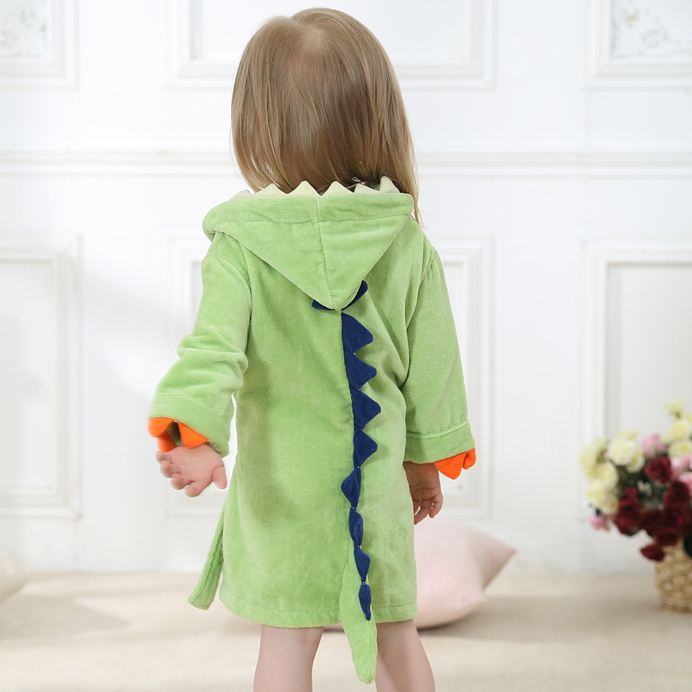 Baby Clothing Factory Shop - 100% algodão tecido grosso roupão de