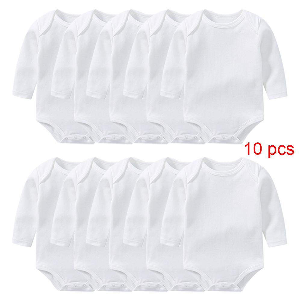 Baby Clothing Factory Shop - Pacote com 10 Bodies de Bebê