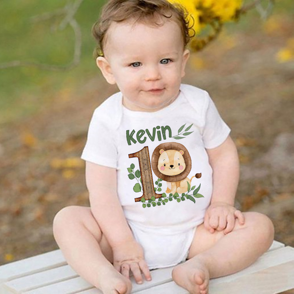 Baby Clothing Name - Macacão de bebê personalizado com nome,