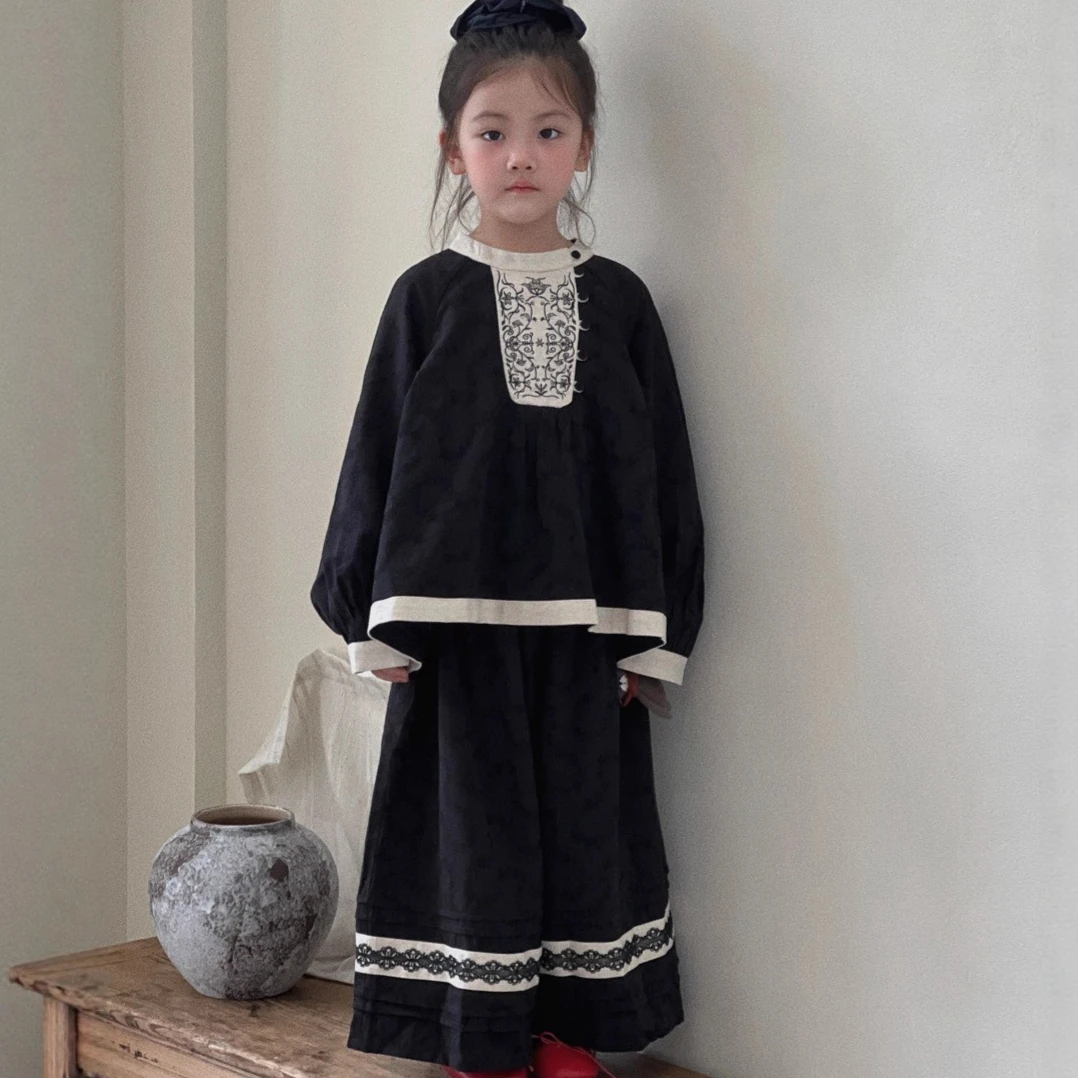 Meninas terno 2025 outono nova - Baby Clothing Industry avaliação e preço