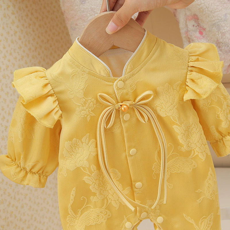 Roupas de Primavera e Outono p - Baby Clothing Yellow avaliação e preço