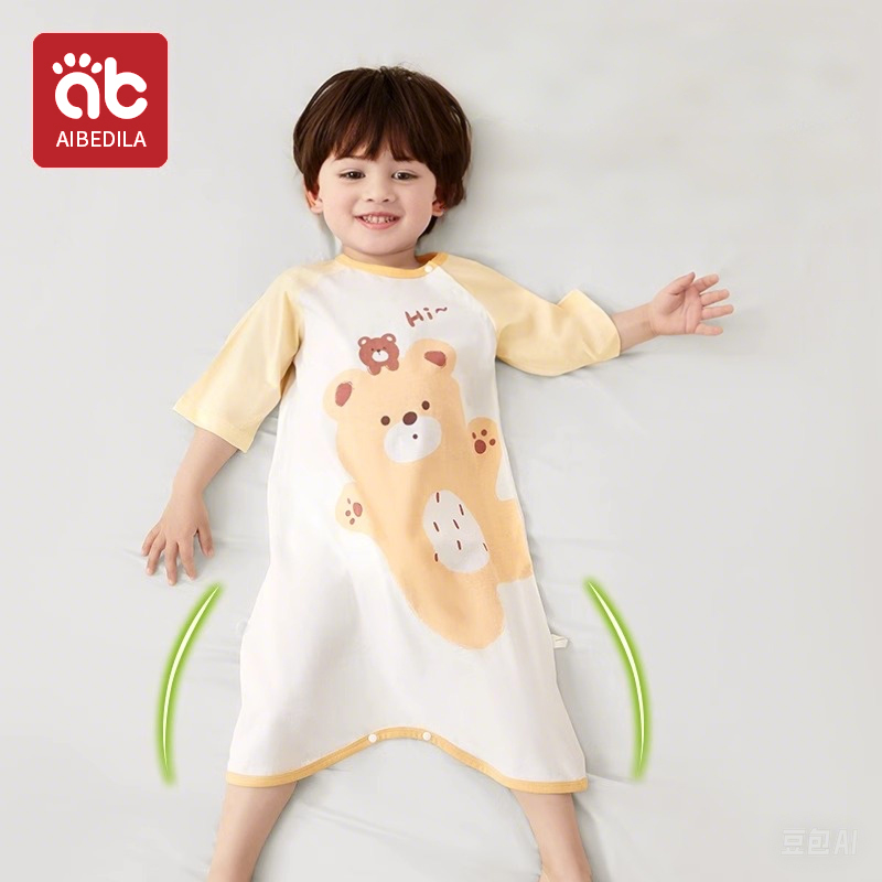 Verão menina menino camisola d - Baby Clothing Night avaliação e preço