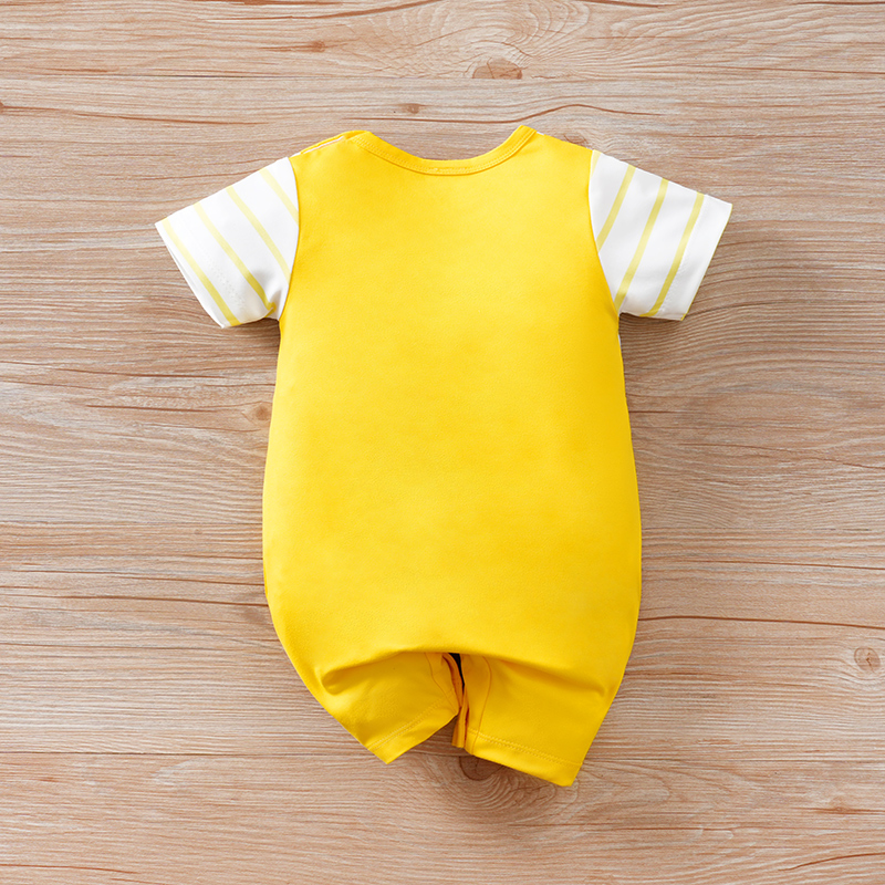 Bonito animal impressão com su - Baby Clothing Yellow avaliação e preço