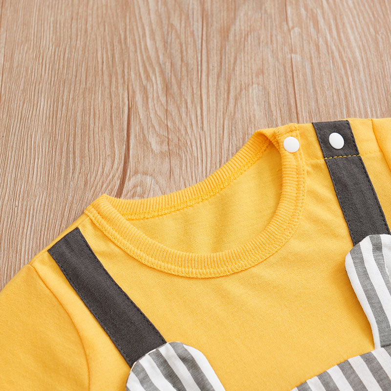 Macacão de manga curta recém-n - Baby Clothing Display avaliação e preço
