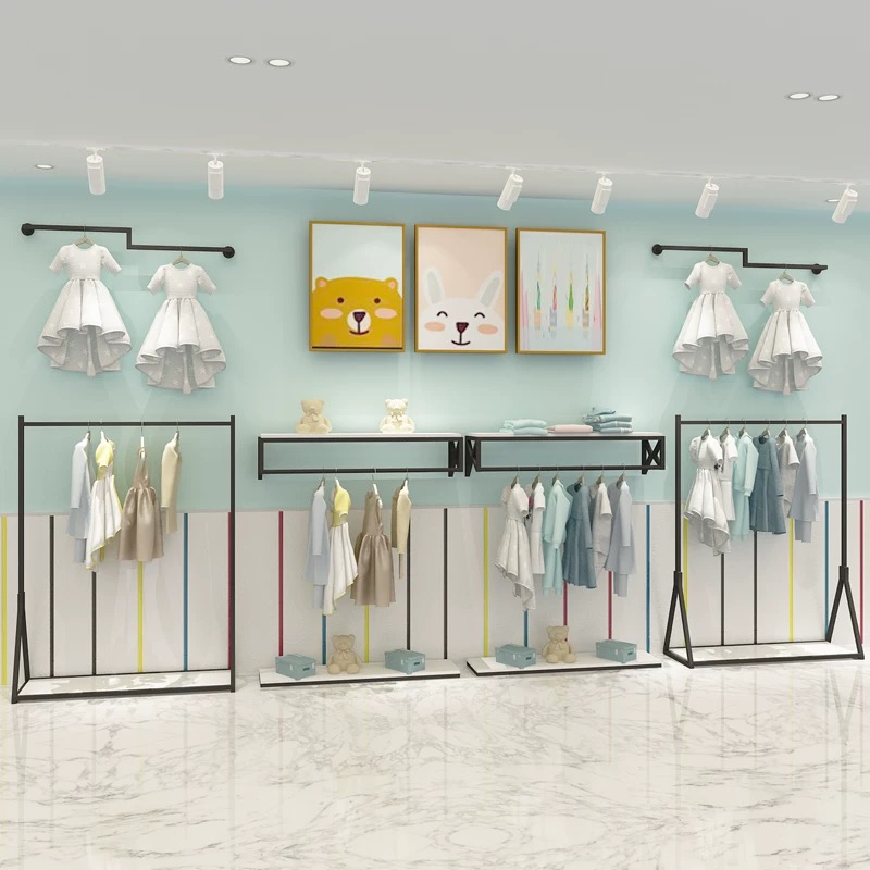 Crianças loja de roupas móveis - Baby Clothing Display avaliação e preço