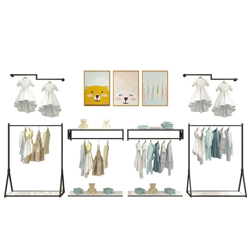 Crianças loja de roupas móveis - Baby Clothing Display avaliação e preço