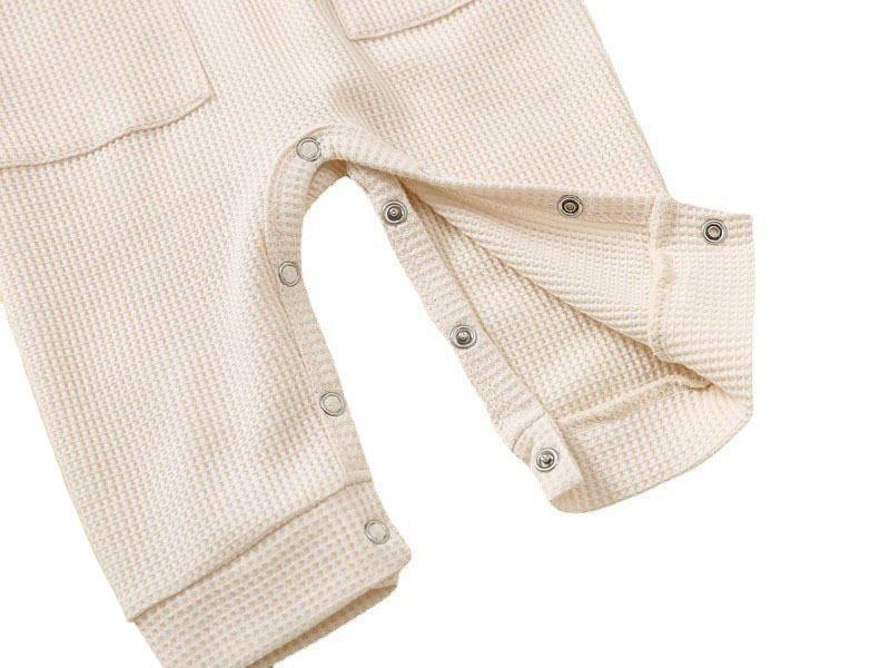 100% algodão waffle uma peça c - Baby Clothing Factory Shop avaliação e preço