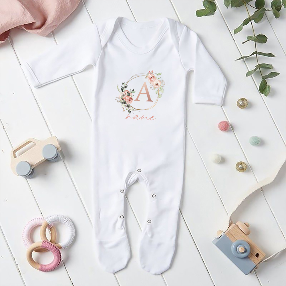 Pijama personalizado para bebê - Baby Clothing Name avaliação e preço