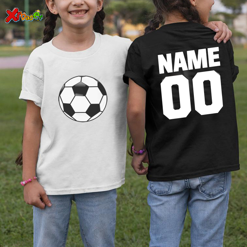 Camiseta de futebol com nome e - Baby Clothing Name avaliação e preço