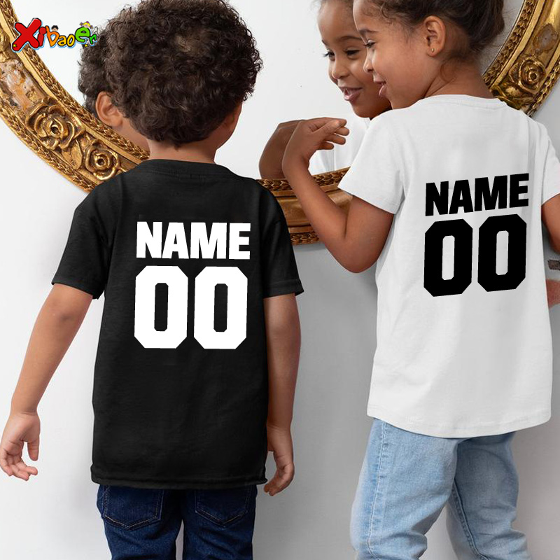 Camiseta de futebol com nome e - Baby Clothing Name avaliação e preço