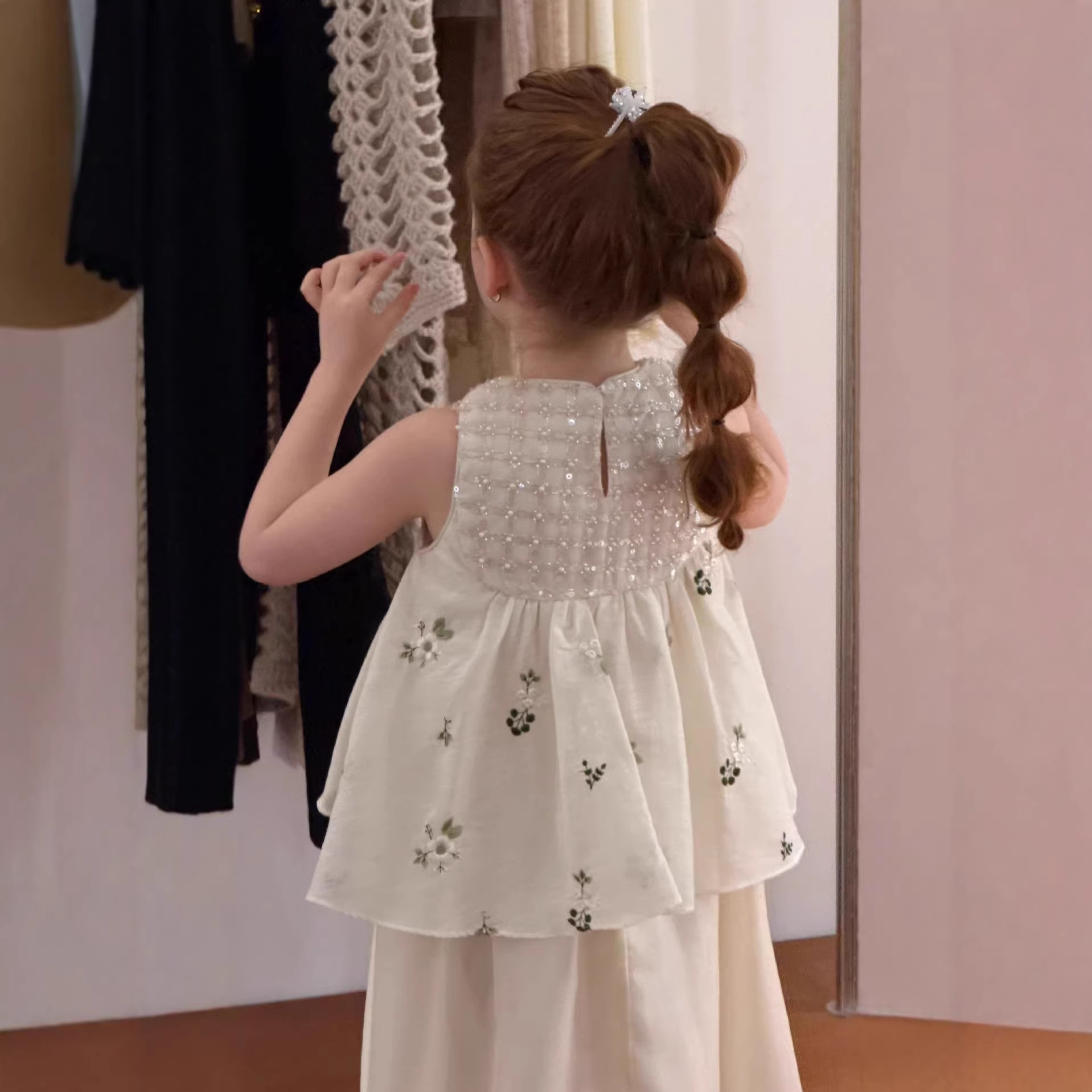 Vestido Infantil Feminino 2026 - Baby Clothing Industry avaliação e preço